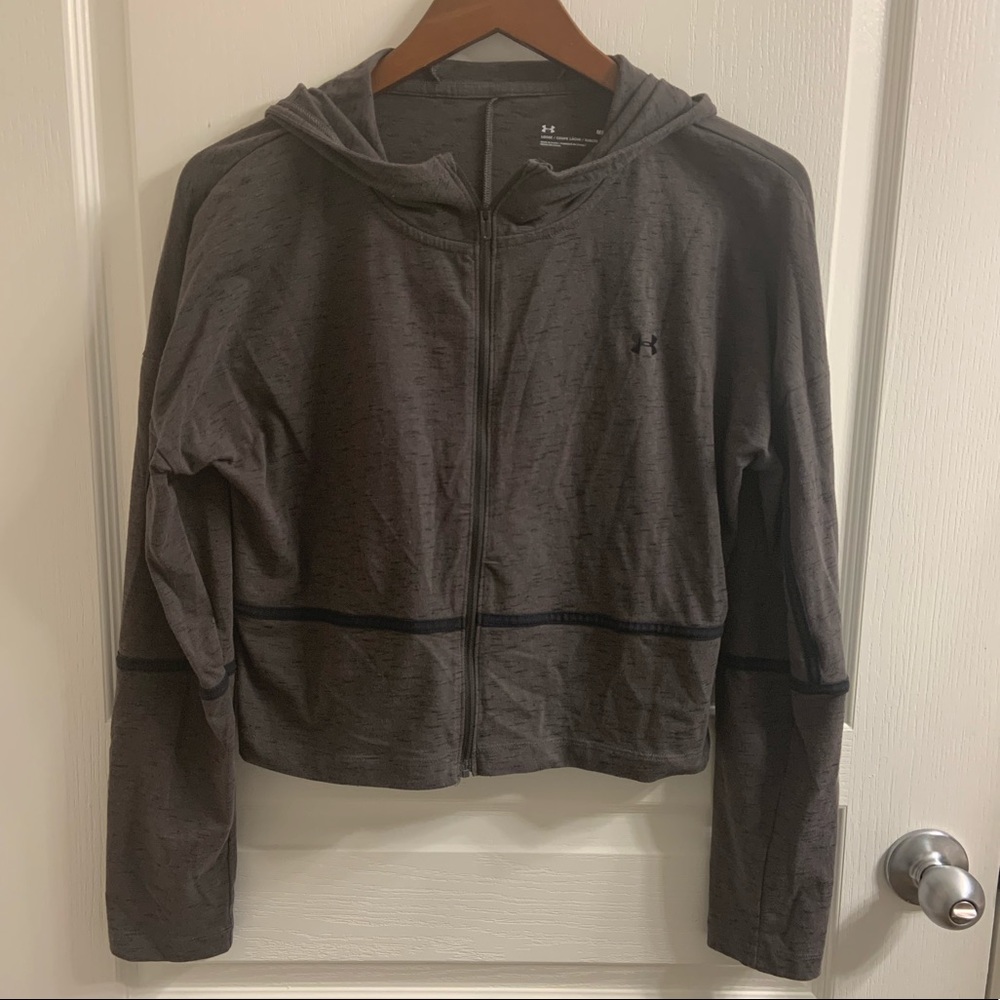 Under Armour dark grey hoodie